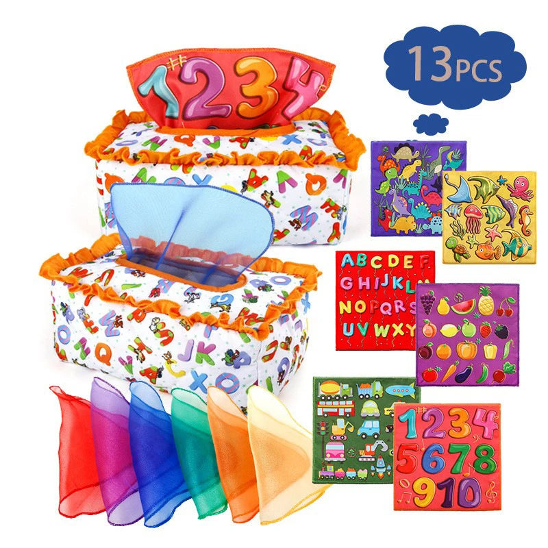 Sensory Magic Tissue Box Baby Toys - Sensory Kids