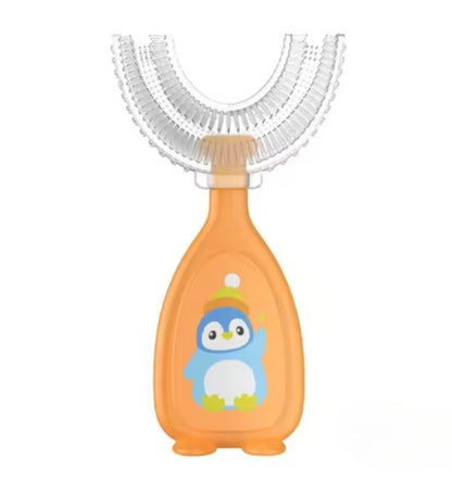 Soft 360° U-Shaped Toothbrush Oral Care Brush for Toddlers and Kids