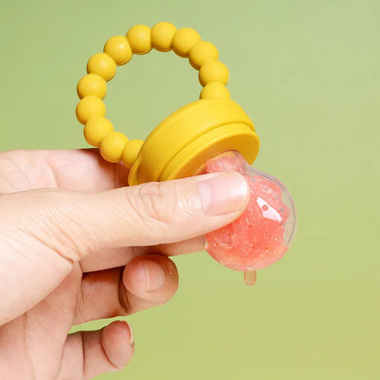 Baby Pacifier Fruit Feeder Nursing Toddler Teething Toys Silicone - Sensory Kids