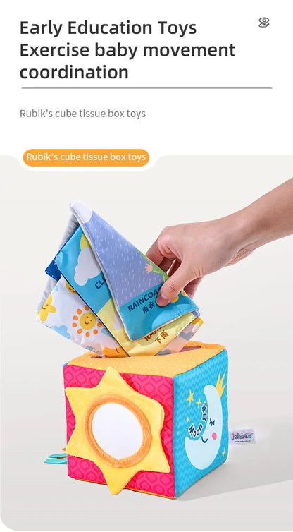 Sensory Toy Magic Tissue Box for Babies and Toddlers - Sensory Kids