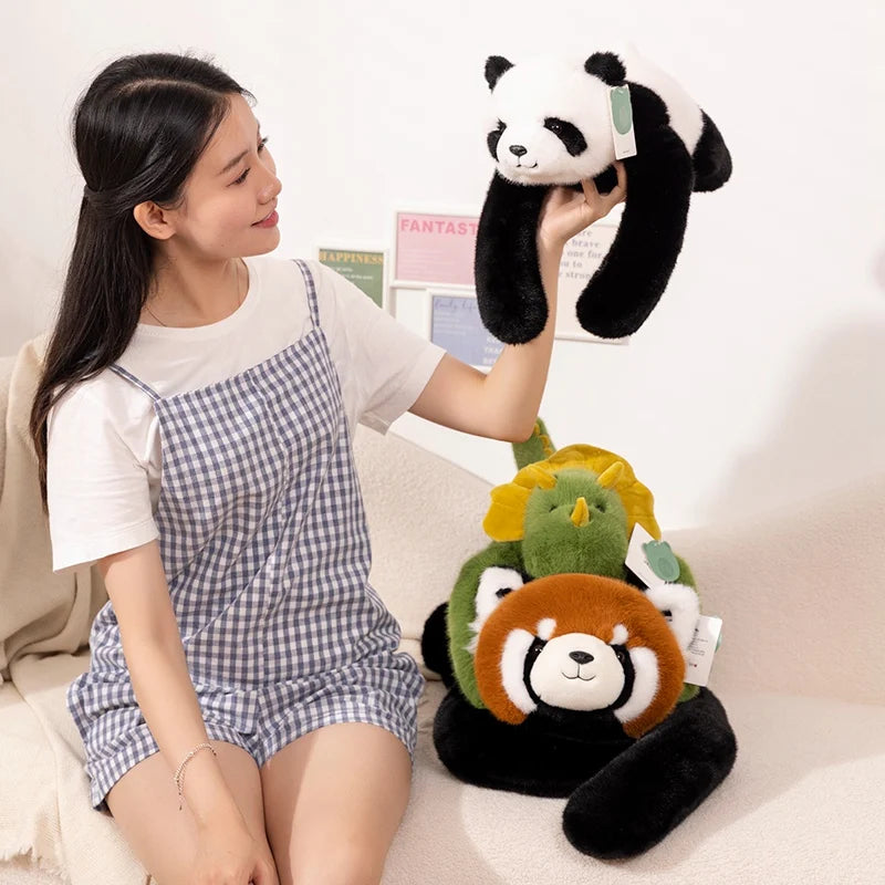 Kawaii Long Arm Animal Plush Pillow – Soft Stuffed Toy for Kids, Hugging Pillow & Gift