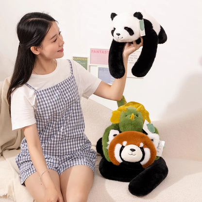 Kawaii Long Arm Animal Plush Pillow – Soft Stuffed Toy for Kids, Hugging Pillow & Gift