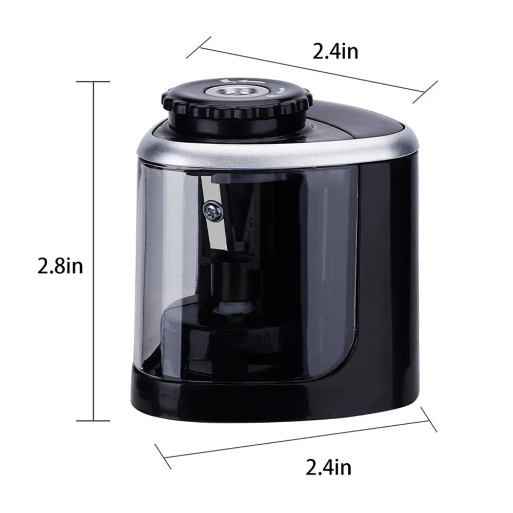 Portable Electric Pencil Sharpener with Battery