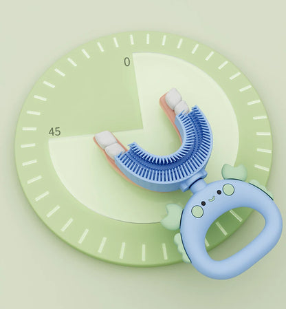 Sensory Silicone U-Shaped Toothbrush Tool 360 Degrees - Sensory Kids