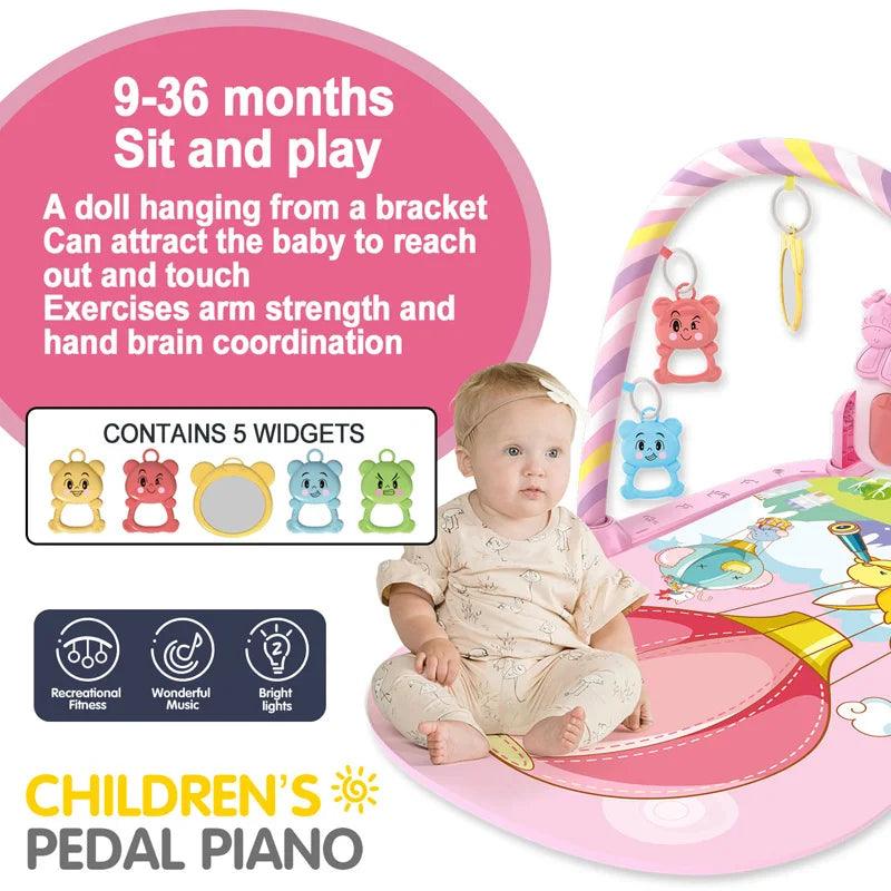 Stand Music Play Gym Activity Toys Piano - Sensory Kids