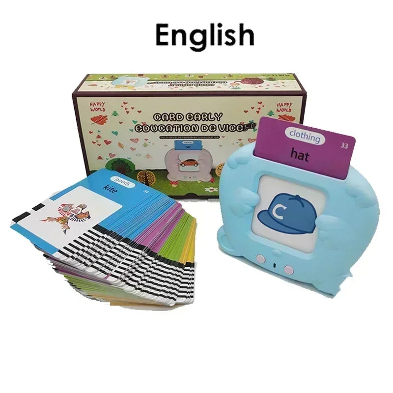 Talking Flash Cards Learning Funny Toy - Sensory Kids