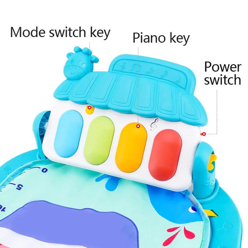 Stand Music Play Gym Activity Toys Piano - Sensory Kids