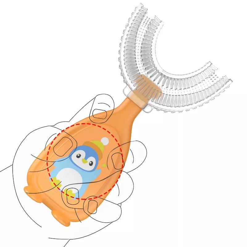 Baby Soft Silicone Doughnut Sensory Toothbrush Tool - Sensory Kids