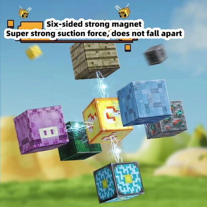 Magnetic Cube Building Blocks – Creative DIY Construction Toys with Storage Gift Box for Kids Learning & Imaginative Play