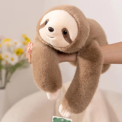 Kawaii Long Arm Animal Plush Pillow – Soft Stuffed Toy for Kids, Hugging Pillow & Gift
