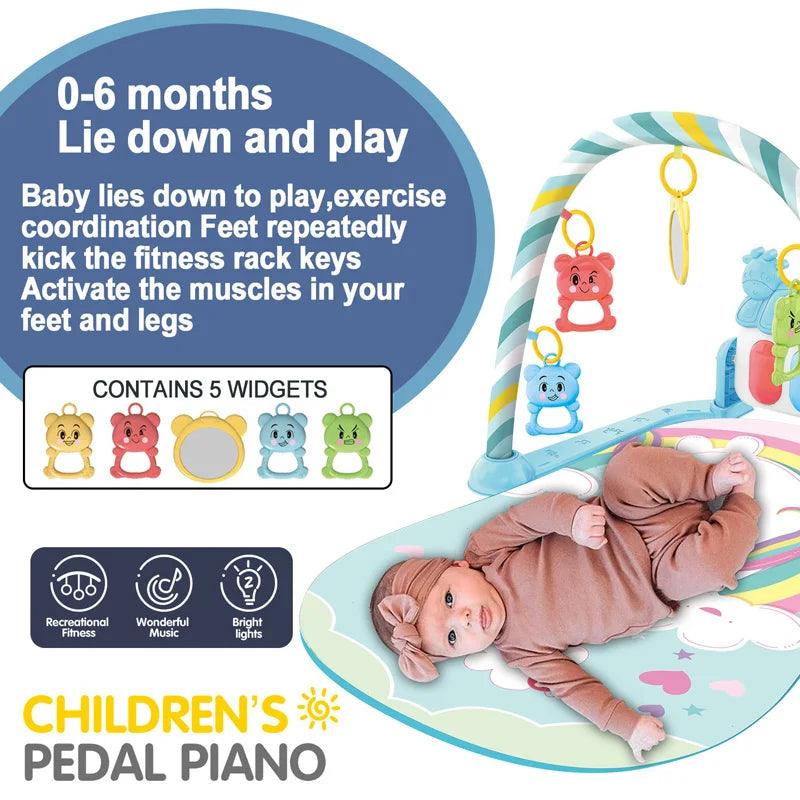 Stand Music Play Gym Activity Toys Piano - Sensory Kids