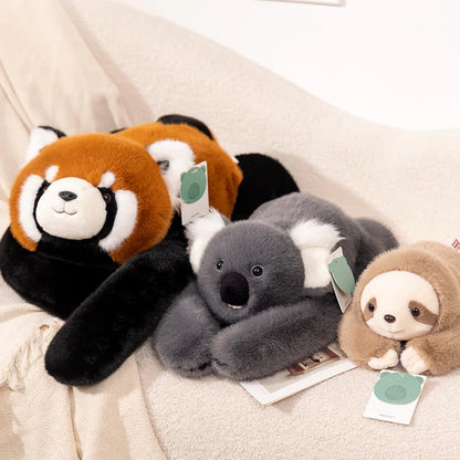 Kawaii Long Arm Animal Plush Pillow – Soft Stuffed Toy for Kids, Hugging Pillow & Gift