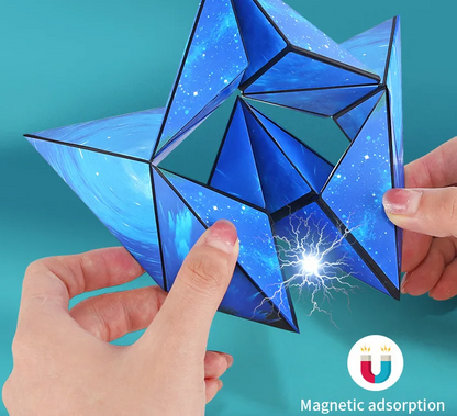 Montessori Magnetic Magic Shapeshifting Cube