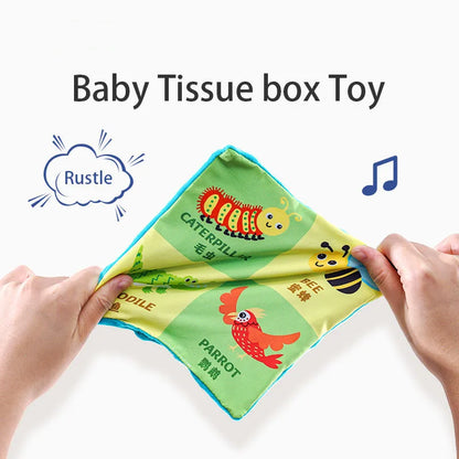 Sensory Toy Magic Tissue Box for Babies and Toddlers - Sensory Kids