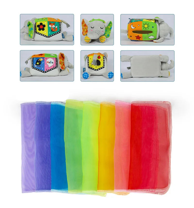 Sensory Toy Magic Tissue Box for Babies and Toddlers - Sensory Kids