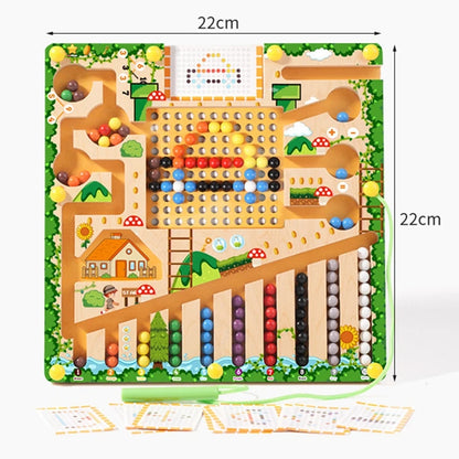 Montessori Toys Magnetic Sorting Maze Puzzle Toys