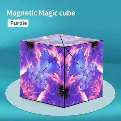 Montessori Magnetic Magic Shapeshifting Cube