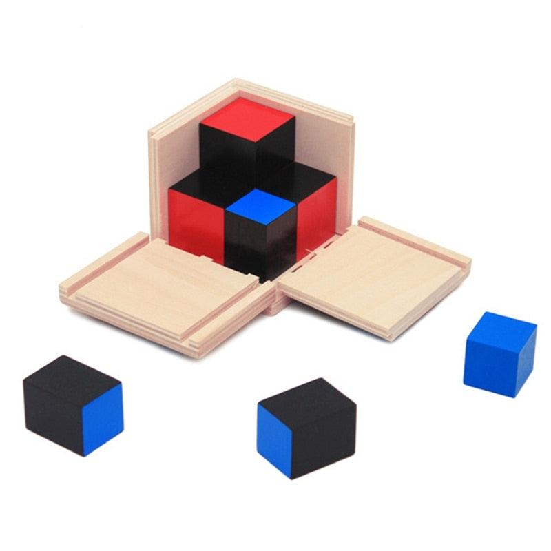 Montessori Binomial Cube Set - Sensory Kids