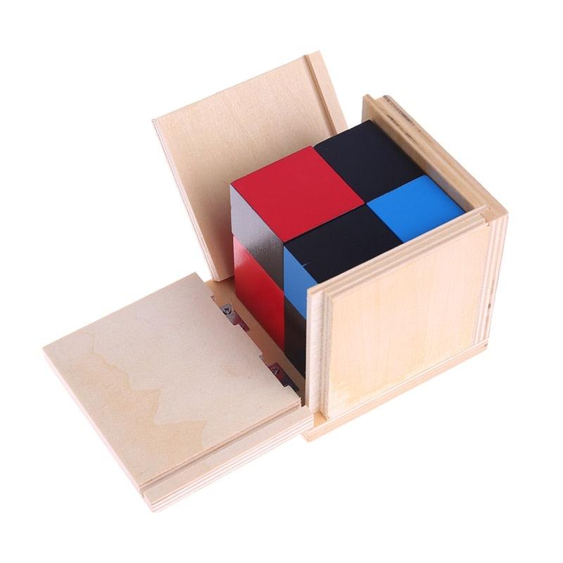 Montessori Binomial Cube Set - Sensory Kids