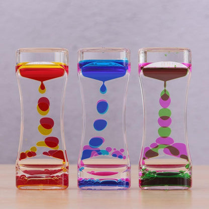 Liquid Hourglass for Self-Regulation