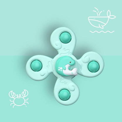 1pcs Cartoon Fidget Spinner Children Toys ABS Colorful Insect Gyro Toy Relief Stress Educational Fingertip Rattle Toys For Baby