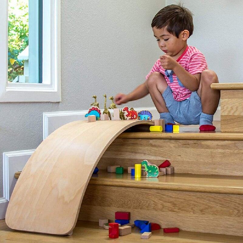 Kids Wooden Yoga Board - Sensory Kids