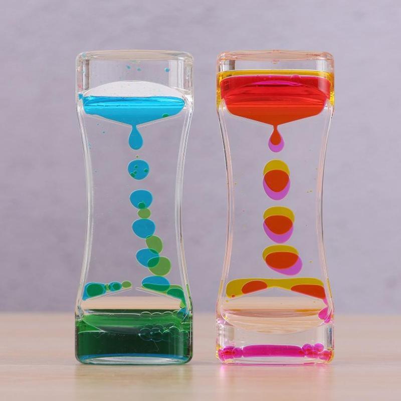 Liquid Hourglass for Self-Regulation