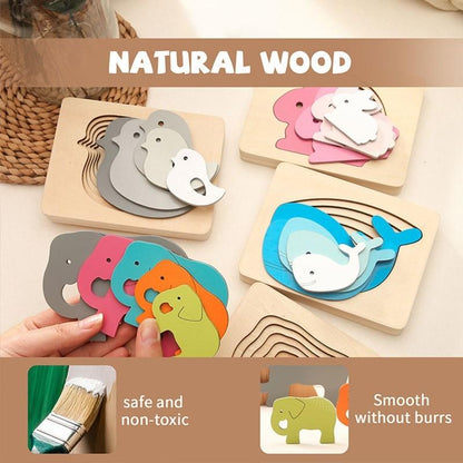 3D Animal Puzzles for Cognitive Development