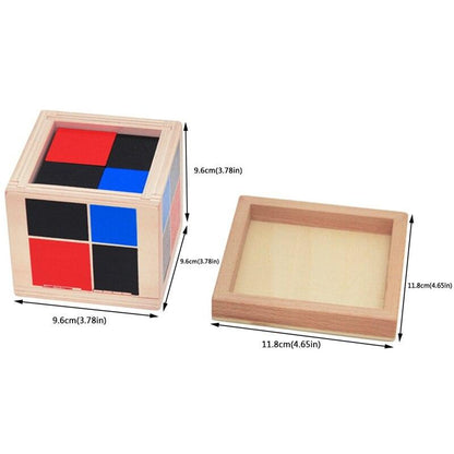 Montessori Binomial Cube Set - Sensory Kids